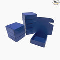 50 Pcs 6.3 x 6 x 1.6 inches Shipping Boxes for Small Business Cardboard Corrugated Mailer Boxes for Shipping Packaging Holidays Craft Gifts Giving Products (Industrial Blue, 6.3 x 6 x 1.6")
