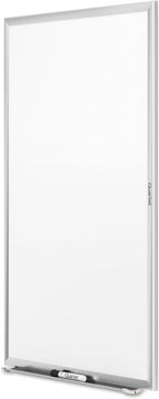 Quartet Magnetic Dry Erase White Board, 48"W x 36"H Whiteboard, Nano-Clean Surface Resists Ink Stains, Silver Aluminum Frame (SM534)