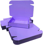30 Pcs 9.8 x 7.9 x 2.8 inches Shipping Boxes for Small Business Cardboard Corrugated Mailer Boxes for Shipping Packaging Holidays Craft Gifts Giving Products (Lavender, 9.8 x 7.9 x 2.8")