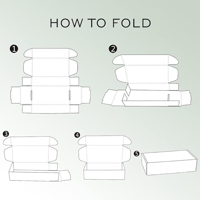 50 Pack 4x4x1'' Small Shipping Boxes, Black Corrugated Cardboard Mailers for Mailing Packaging Business (BK441-50)