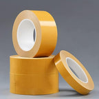 LLPT Double Sided Woodworking Tape 2.5" x 150Ft Each 2 Pack Double Face Turner Woodworker Adhesive Tape Removable Residue Free for Wood Template (WT25150Y2)