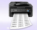 NextDayLabels - Laser/Ink Jet White Labels (2-5/8" x 1" - 30 Per Page | 7,500 Labels)