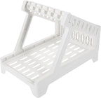 Convenient Plastic Shipping Label Rack for Desktop Thermal Printers Abs Sticker Holder Organizer Space-Saving Roll Stand Compatible with Label Machines for Office and Shipping Use