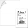Coopaty Half Sheet Shipping Labels 8.5" x 5.5" Sticker Labels for Laser & Ink Jet Printers, 2 Per Page Self Adhesive Mailing Labels for Packages (100 Sheets, 200 Labels)