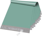 Metronic Poly Mailers 10x13 100 Pcs, Shipping Bags for Clothing, Strong Adhensive Mailing Bags, Shipping Envelopes for Small Business, Tear-resistant Mailer Envelopes Bags in Grayed Jade Green