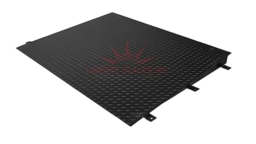 Liberty (48" x 48") Pallet Size Floor Scale - Accurate Pallet Scales with Smart Digital Indicator, Ramp & Printer for Warehouse Shipping and Heavy Duty Industrial Scale - 1000 lbs x .2 lb