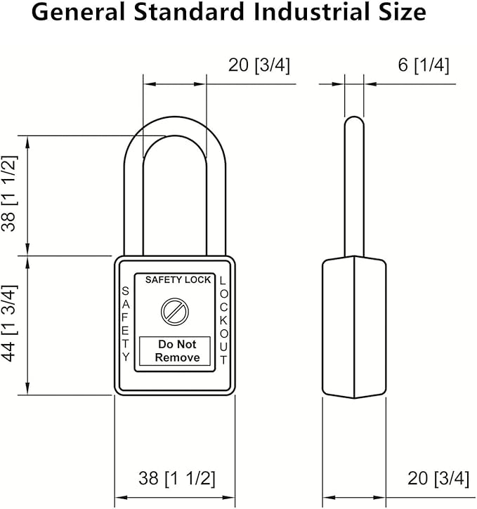 Lockout Tagout Locks, Safety Padlock, Loto Locks Keyed Differently Lock Out Tag Out 30 pcs Safety Padlocks Plastic with 30 Lockout TagOut Tags Red