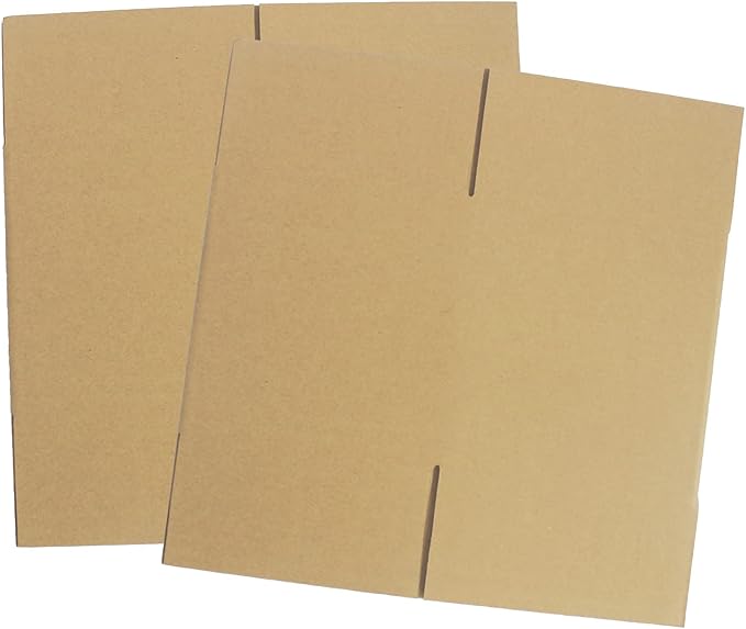 40 Pack Small Shipping Box 4x4x4 inch, Corrugated Cardboard Mailer Shipping Boxes for Small Business Packing Mailing