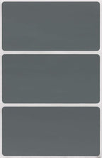 Royal Green Rectangular Stickers Color-Coding Labels for Organizing, Moving, and Storage Boxes 4" x 2" Stickers to Write On Name Tags, 300-Pack (Grey)