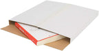 White Vinyl Record LP Shipping Mailer Boxes, 12.5in*12.5in*1in Record Mailers, Album Paper Box, Record Album Mailer (100)