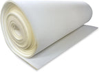 AK TRADING CO. 1/2” Thick Open Cell Upholstery Foam Padding – 56” Wide – by The Yard – Soft, High-Quality Upholstery, Crafts & DIY Projects Foam