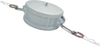 2PCS Cam and Groove Fitting, Aluminum, Type DC, 1" Dust Cap, with 2PCS Camlock Gasket Fitting
