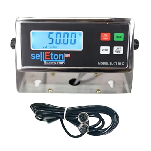 SellEton SL-700-2x2-5K 24" x 24" (2' x 2') Industrial Floor Scale with Capacity of 5000 lbs 1 lb - Red
