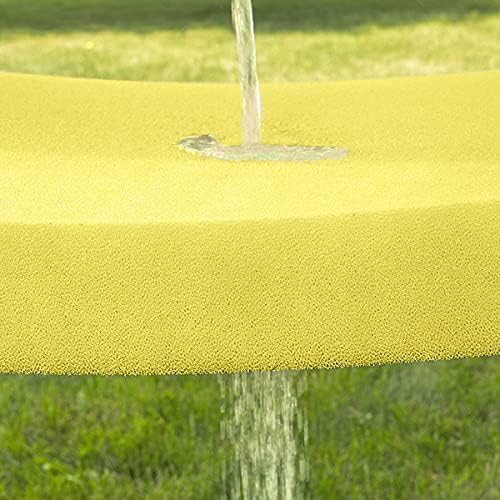 FoamRush 9" x 24" x 72" Dry Fast Water-Resistant Outdoor Upholstery Foam Sheet for Outdoor & Marine Furniture (Chair Cushion Foam for Patio Furniture, Boat Seat Cushion Replacement)