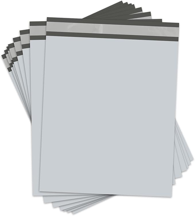 OausTect White Poly Mailers 10X13 Shipping Bags 1000 Pack Mailers Poly Bags Self-sealing Adhesive Waterproof Tear-proof Shipping Envelopes for Small Business Clothing Books Shirt Packaging