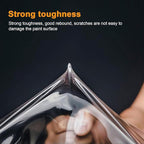 SUMAGITIN 7.5mil TPU Clear Car Paint Protection Film Self Healing Adhesive Automotive Film Anti-Scratch Glossy Car Body Wrap Vinyl for DIY Car Moto Interior Exterior,60inch x 10feet