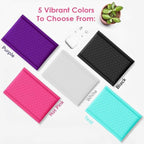 Teal 8.5x12 Inch Poly Bubble Mailers #2 |Self Seal Padded Envelopes | Air Cushioned Bubble Mailer | Usable Size 8.5x11 Inch | 100 Pack Bulk | Waterproof | Lightweight Mailing Shipping Bags