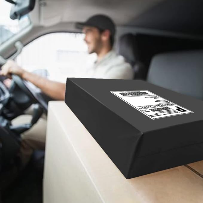 POLYSELLS 1000 pcs 6x9 Inches Black Poly Mailers Shipping Envelopes, Strong Adhesive Sealing, Waterproof, and Tear-resistant Postal Mailing Bags for Clothing, Books, and Accessories