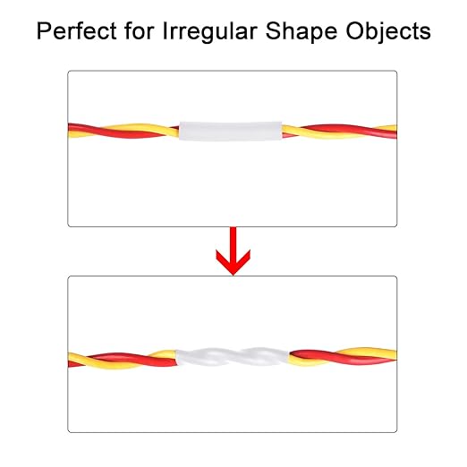 XHF 3/4 Inch 3:1 Waterproof White Heat Shrink Tubing 4 Ft Marine Grade Wire Cable Adhesive Lined Tube Insulation Seal Against Moisture Corrosion and Air Leakage