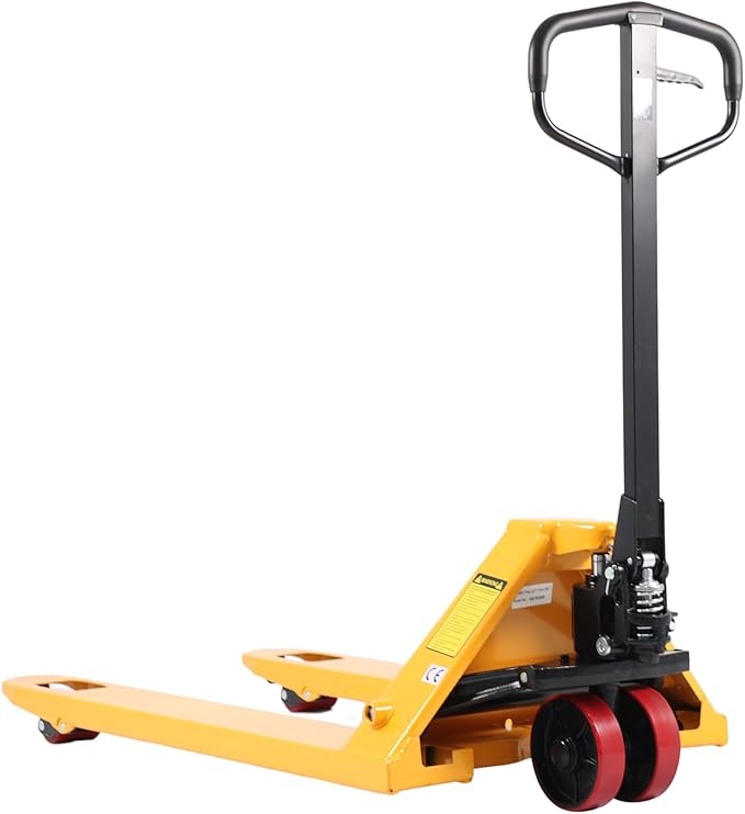 APOLLOLIFT Pallet Jack Truck, 5500lbs Capacity 27" W x 48" L Forks Manual Standard Duty Pallet Truck for Industrial Use-PU Wheel for Warehouse