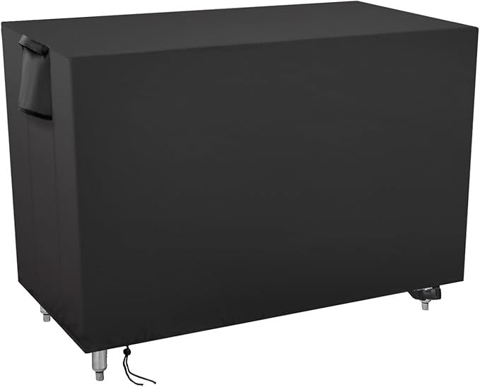 Outdoor Prep Table Cover 48 Inch,Waterproof Patio Stainless Steel Metal BBQ Table Cover All Season Protection for Outdoor Table - 48 x 30 x 35 Inch
