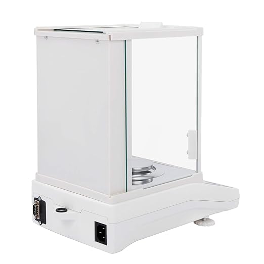 U.S. Solid 1mg Precision Balance, 600g x 0.001g Analytical Lab Scale with RS232 Interface, Parts Counting, Percentage Weighing, Precise Measurement, g/mg/ct/oz for Scientific Use, Jewelry