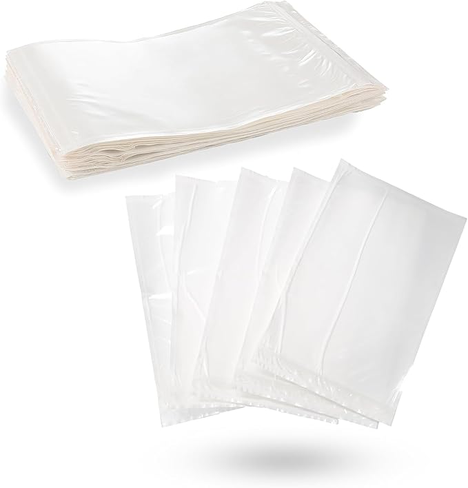 MT Products Blank Envelope Shipping Label Sleeves - 6.5" x 10" Packing Slip Pouches for Shipment/Return - Case of 1000