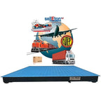 SellEton SL-800-4x4-5 NTEP (Legal) Industrial Warehouse 48" x 48" (4' x 4') Floor Scale | 5000 lbs x 1 lb
