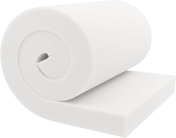 GoTo Foam 3" Height x 36" Width x 72" Length 44ILD (Firm) Upholstery Cushion Made in USA