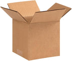 Secure Seal - 5x5x5 Pack of 50 Corrugated Cardboard Packing Shipping Mailing Moving Carton Boxes