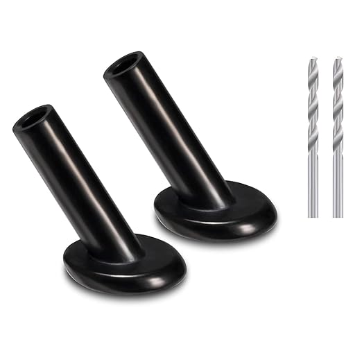 20 Pack 45 Degree Angle Protective Sleeves, Black Cable Railing Corner Protector Sleeve Beveled for 1/8" Wire Rope, T316 Marine Grade Cable Railing Kit with Two Drill Bit for Wood Posts HF039B