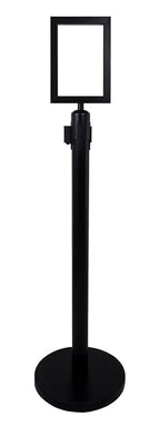 VIP Crowd Control Retractable Belt Queue Safety Stanchion Barrier Set,36" Ht, 78" Red Belt + Wall Bracket (6 Posts Red Belt + SFrame + WBracket)