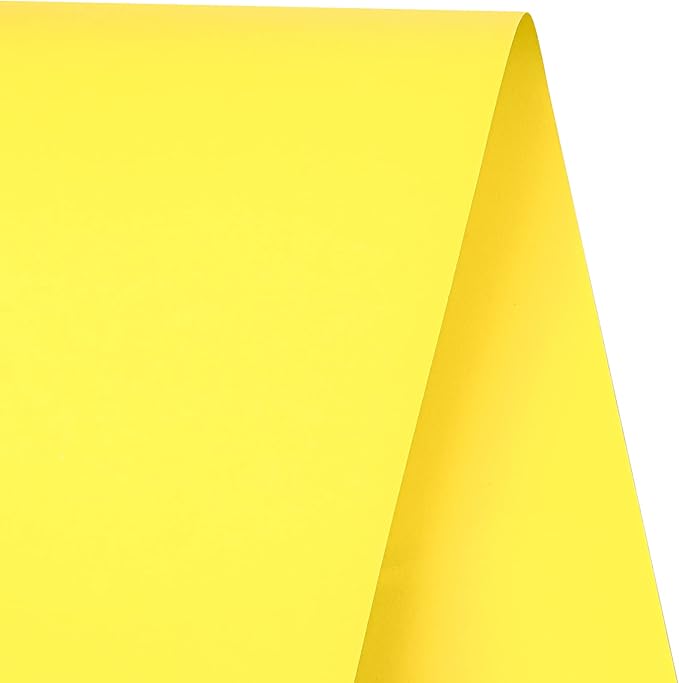 RUSPEPA Yellow Kraft Paper Roll - 12 inches x 100 feet - Natural Recyclable Paper Perfect for Easter Crafts, Art, Small Wrapping, Packing, Postal, Shipping, Dunnage & Parcel