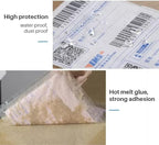 6" x 9" Shipping Label Sleeves, Clear Adhesive Top Loading Packing List, Self-Adhesive Packing List Waterproof Mailing Shipping Label Envelopes (500 Pack)