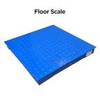 PEC Heavy-Duty Industrial Floor Scale with Carbon Steel Ramp, Warehouse Pallet Weighing Equipment, Accurate Digital Indicator Included (48” x 60”, Ramp4840)