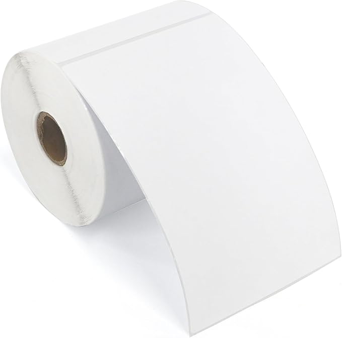 DGBDPACK 4"x6" Direct Thermal Shipping Labels 300 Labels/Roll Compatible with Zebra Rollo Beeprt Printer Permanent Adhesive