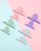 4PCS Extra Large Binder Clips Metal Bulldog Clips Large Paper Clamps Holder Chip Clips for Home School Office Drawing Bag 3inch