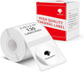 Phomemo Sticker Circle Labels- 2.75''x2.75''(70x70mm) Thermal Label for M221/M220/M200, for Barcode/Address/Mailing/Logo/Business/Home Tag, Black on White