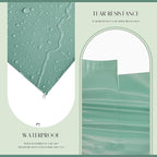 Metronic Poly Mailers 10x13 1200 Pcs, Shipping Bags for Clothing, Strong Adhensive Mailing Bags, Shipping Envelopes for Small Business, Tear-resistant Mailer Envelopes Bags in Grayed Jade Green