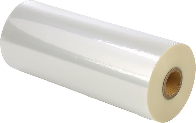 The Boxery Shrink Wrap Film 18" x 42000” (3500’) Heat Wrap POF Centerfold - Polyolefin 75 Gauge - Heavy Duty Grade Heat Shrinkable Film for Packaging - Small Business, Toys, Books, and Much More.