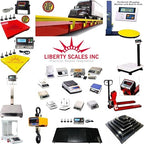 Liberty Scales LS-700-DC Dual Counting Smart Weighing Scale Systems, Size 36" x 36" (3' x 3') - C-Scale 6 lb x .0002 lb/Floor Scale 1000 lb x .2 lb