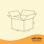 The Boxery 28 x 20 x 20 Inches Heavy Duty Grade ECT44, Brown/Kraft Corrugated Cardboard Shipping Boxes 15-Pack |Mailing, Packing, Moving & Storage for Business/Home-Recyclable - Made in the USA
