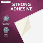 NextDayLabels - Full Page Labels 8.5 x 11 - White Shipping Labels - 8.5 x 11 Label Paper for Printer - Large Blank Matte Sticker Printer Paper - Laser/Inkjet Printer Labels (1 Per Sheet, 1000 Labels)
