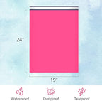 UCGOU Poly Mailers 19x24 Inch Hot Pink 100 Pack Extra Large Shipping Bags Strong Thick Mailing Envelopes Self Seal Adhesive Waterproof and Tear Proof Boutique Postal for Clothing Quilt and More