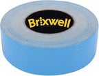 BRIXWELL Blue Double Coated Carpet Tape 2 Inch x 36 Yard Made in The USA