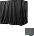 Kasla Storage Cabinet Cover, Outdoor Chest Storage Waterproof Cover, Weatherproof Cabinets Covers for Kitchen Patio Garden Backyard - 54"Lx21"Wx36"H
