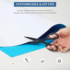 2 Pieces Whiteboard Adhesive Contact Paper, 24×18in Magnetic Whiteboard Roll, Dry Erase Board for Wall. Ideal for Schools, Offices, and Homes. Includes Markers and Dry-Erase Board.