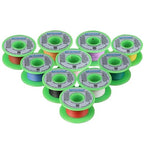 BNTECHGO 28 Gauge Silicone Wire Kit 10 Color Each 30 ft Flexible 28 AWG Stranded Tinned Copper Wire