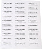 [25 Sheet, 750Labels] Address Labels 750 Sticker Paper for Laser/Ink Jet Printer mailing Labels 8.5"×11" White 30 per Sheet 1" x 2-5/8"