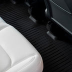 6Pcs Floor Mats for Tesla Model Y 2021/2022/2023/2024 Accessories, TPE All Weather Anti-Slip Waterproof 3D Front Frunk Rear Trunk Cargo Liner Tray Mats